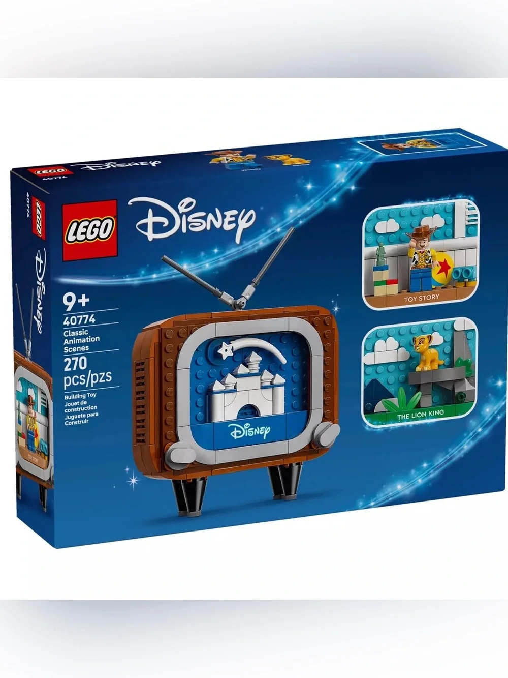 LEGO Disney Classic Animation Scene TV Set - Disney - Toy Story - Lion King